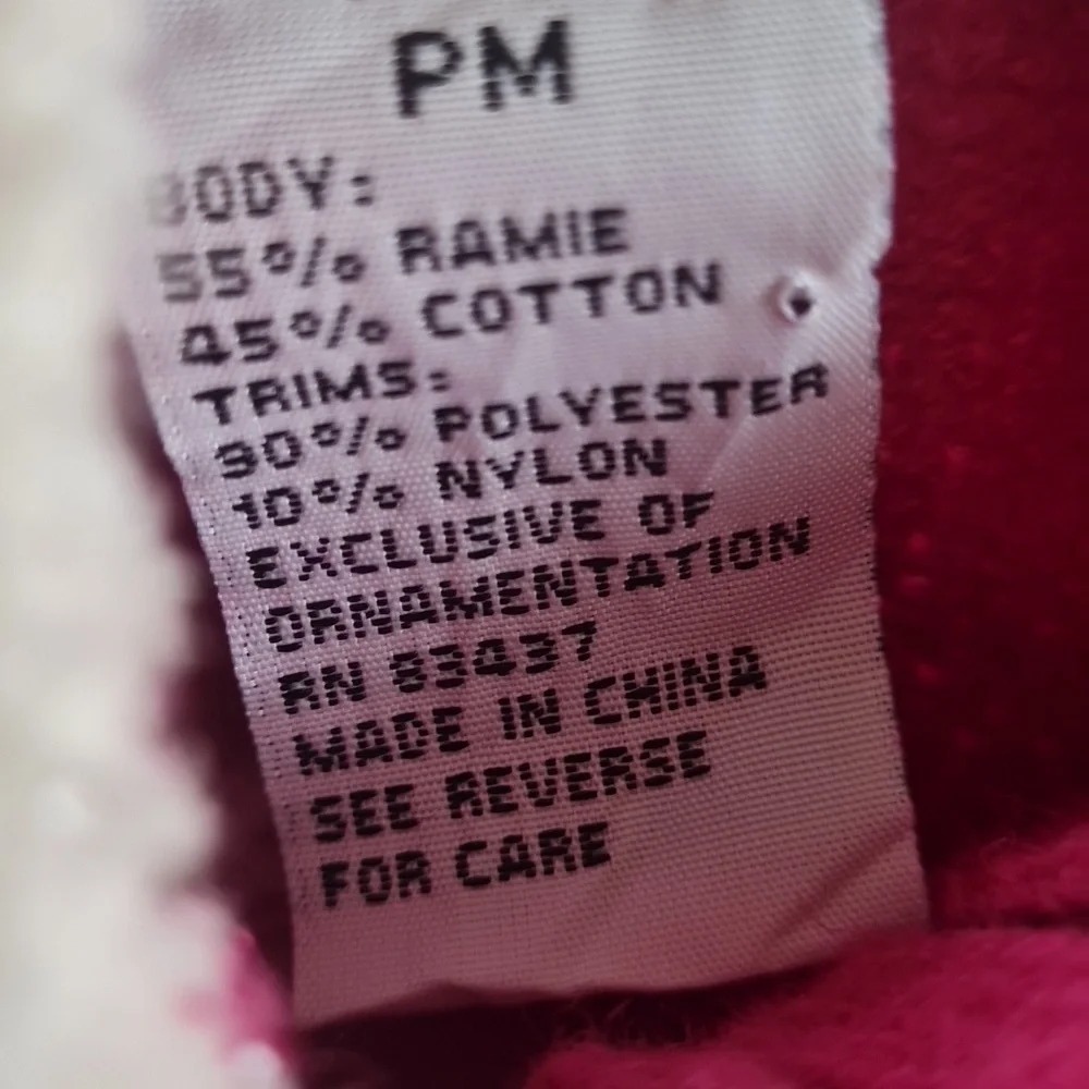 Christmas Ugly Pink Snowman Embellished Sweater Medium - Picture 14 of 14